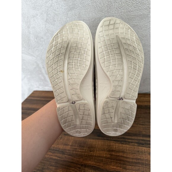 OOFOS OOahh Recovery Slides Comfort Sandals Slip On Mens Sz 5 Womens Sz 7 - Picture 7 of 8